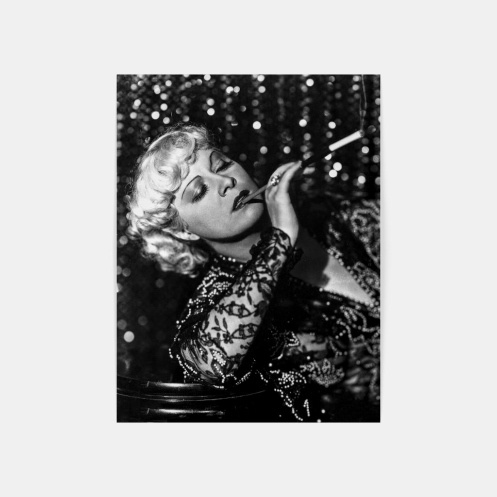 Mae West Smoking