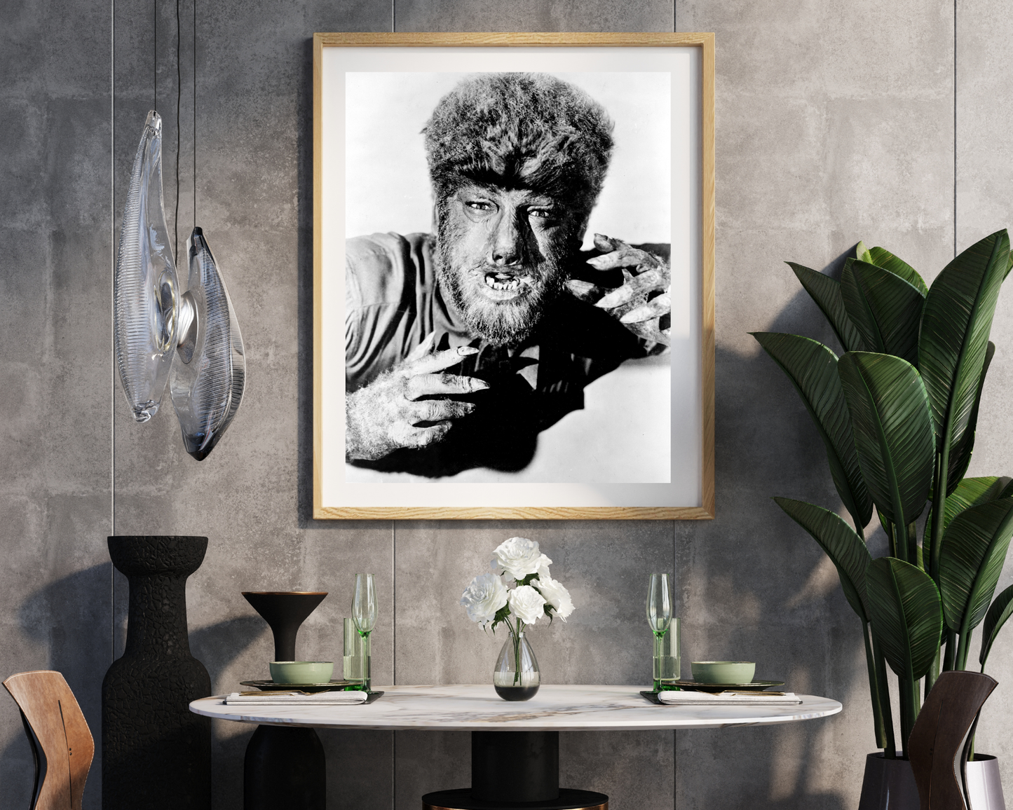 Lon Chaney Jr: "The Wolf Man"