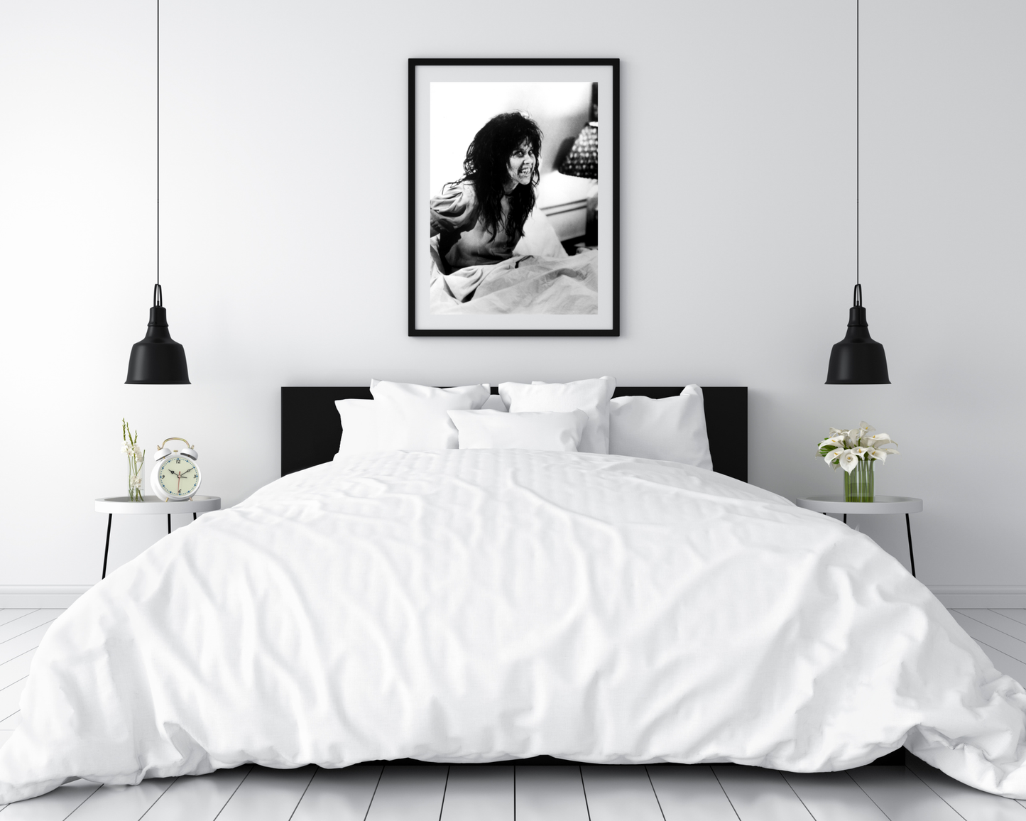 Johnny Cash joue de l'harmonica