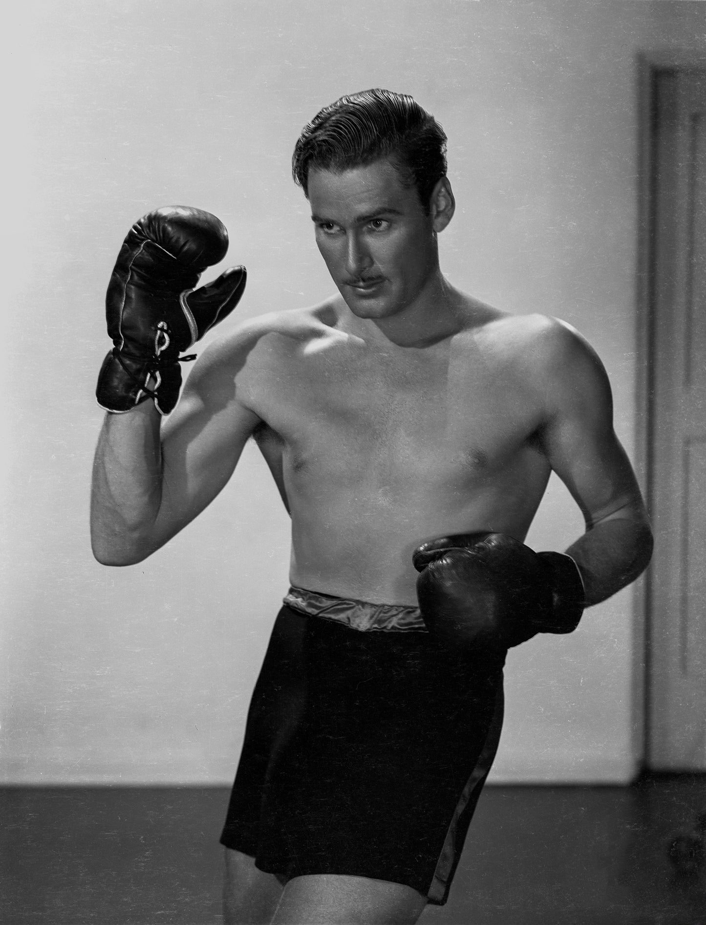 Errol Flynn in "Gentleman Jim"