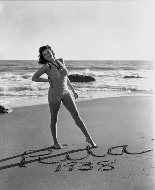 Rita Hayworth "Rita 1938" on the Beach