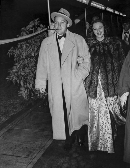 Bing Crosby Strolling in Duster