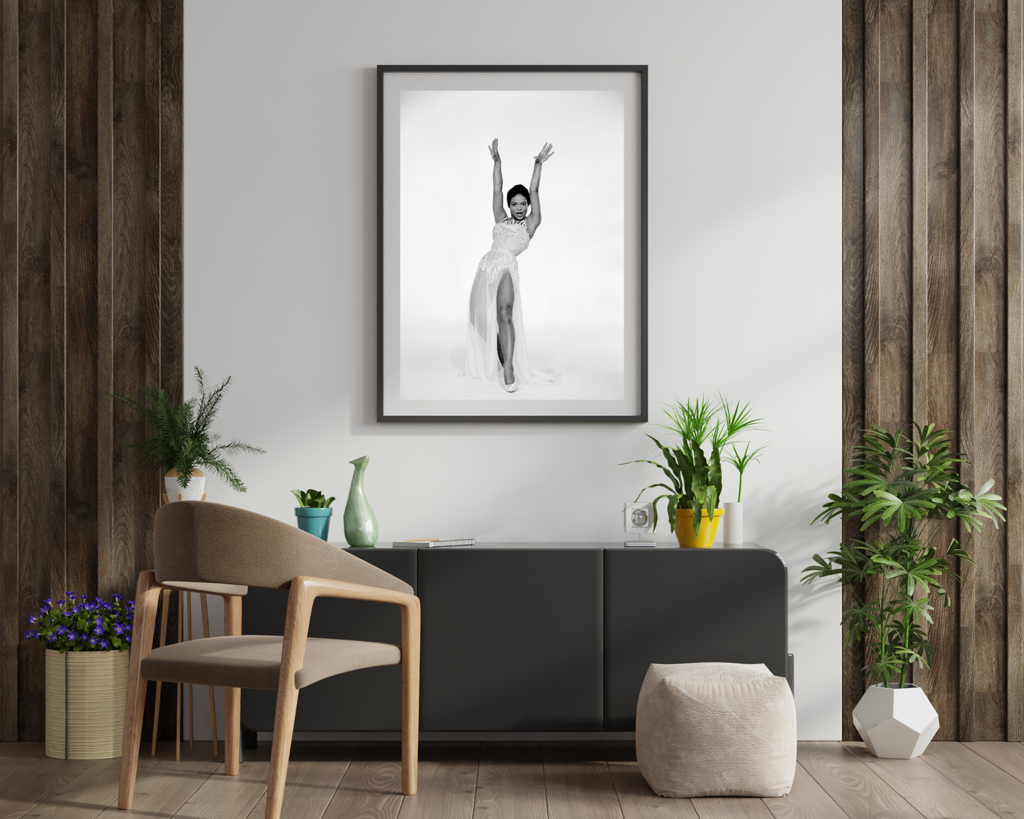 Johnny Cash joue de l'harmonica