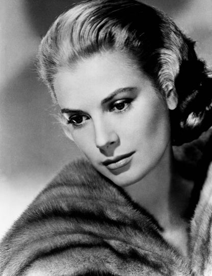 Grace Kelly in Fur Stole