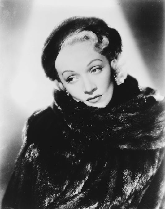 Marlene Dietrich in Fur