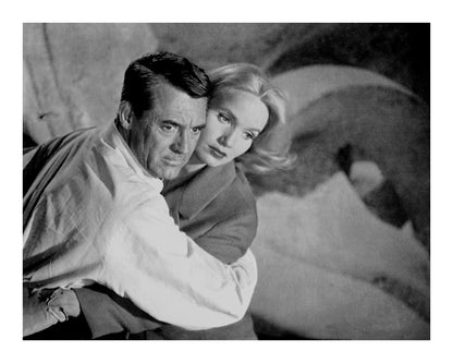 Cary Grant and Eva Marie Saint in "North by Northwest"
