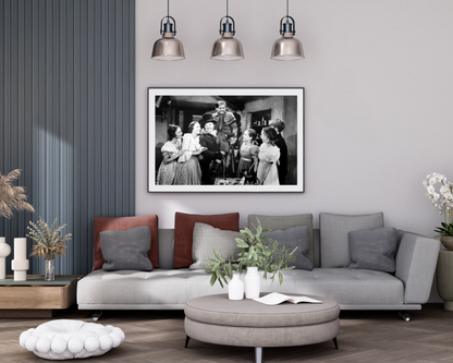 Johnny Cash joue de l'harmonica