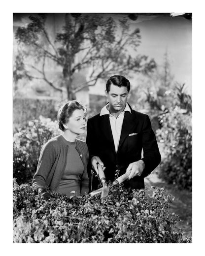 Cary Grant and Joan Fontaine in Hitchcock's Suspicion