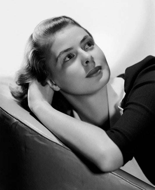 Ingrid Bergman Looking Up