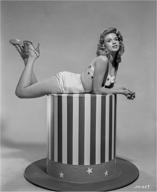 Jayne Mansfield, pin-up patriotique