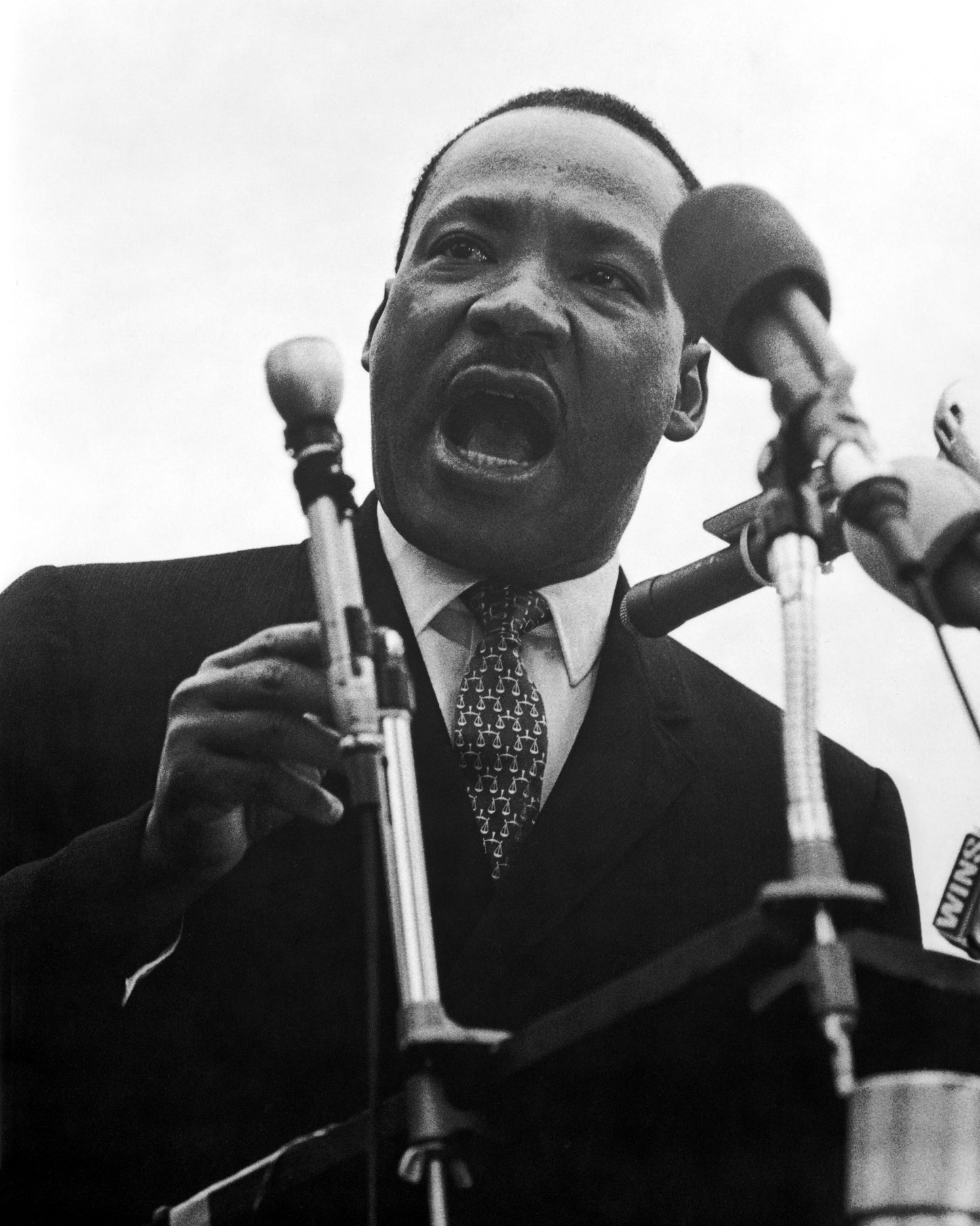 Martin Luther King Jr. Giving a Speech