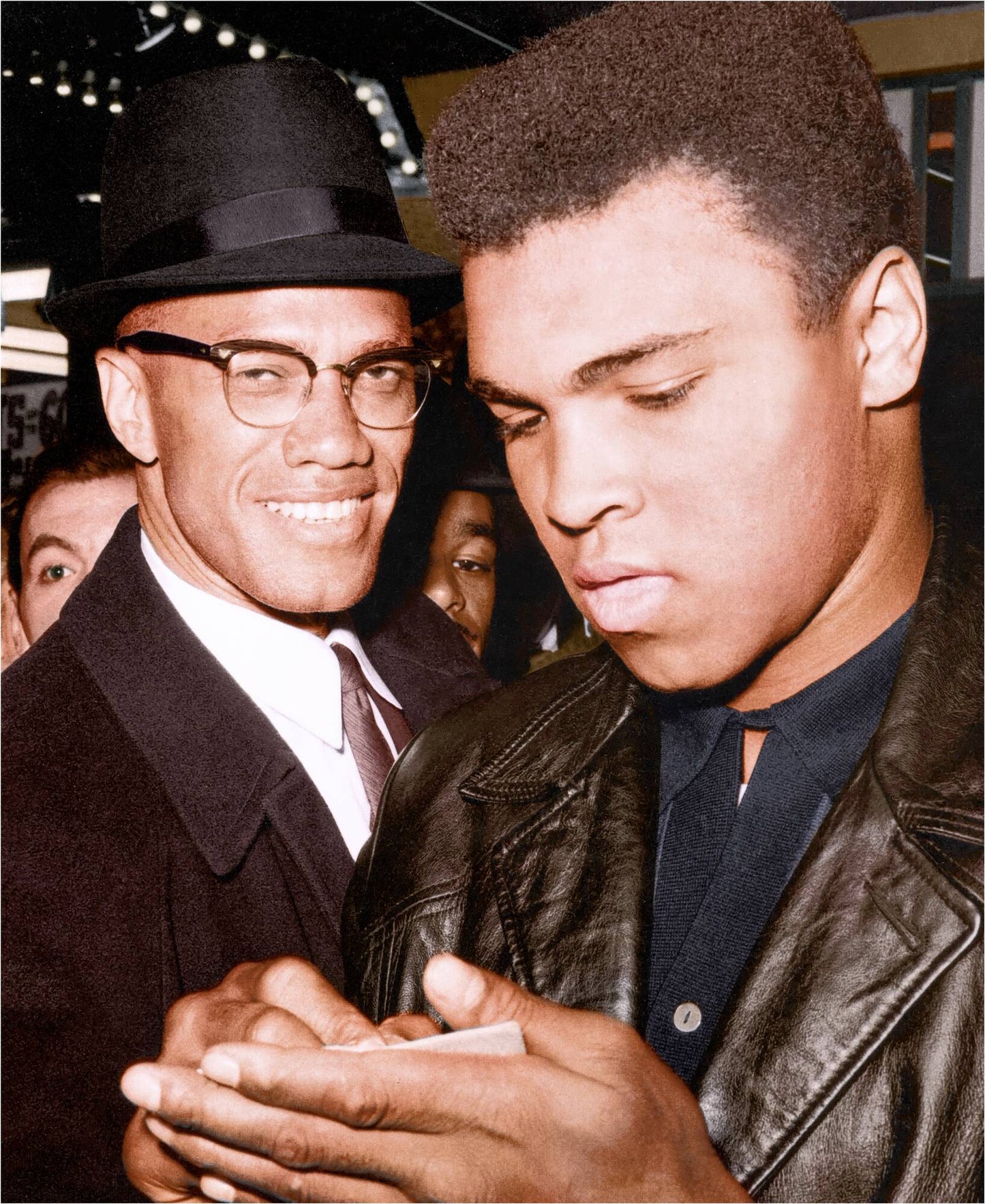 Muhammad Ali and Malcolm X