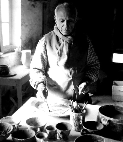 Picasso in his Atelier