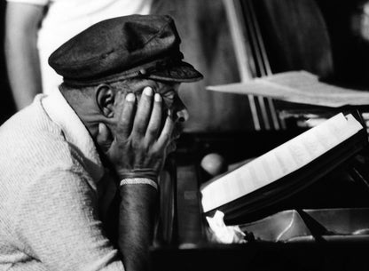 Count Basie at the Piano