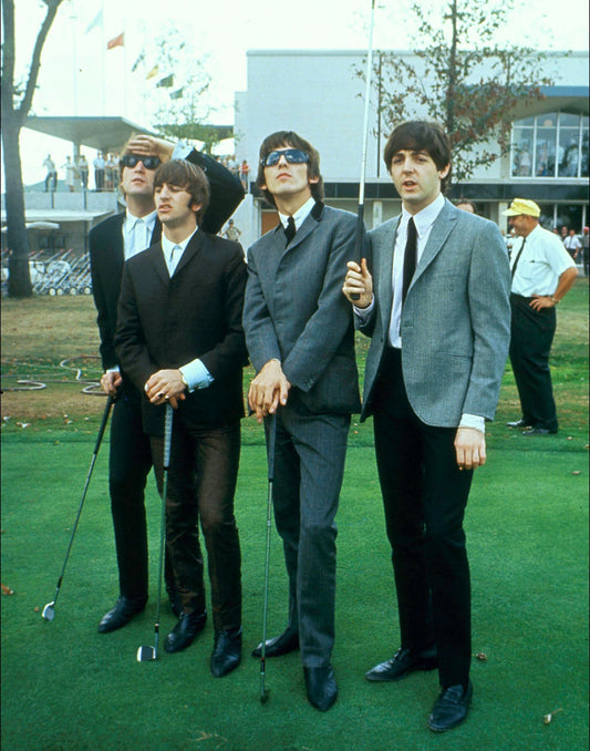 The Beatles Golfing