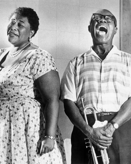 Jazzlegenden: Ella Fitzgerald und Louis Armstrong