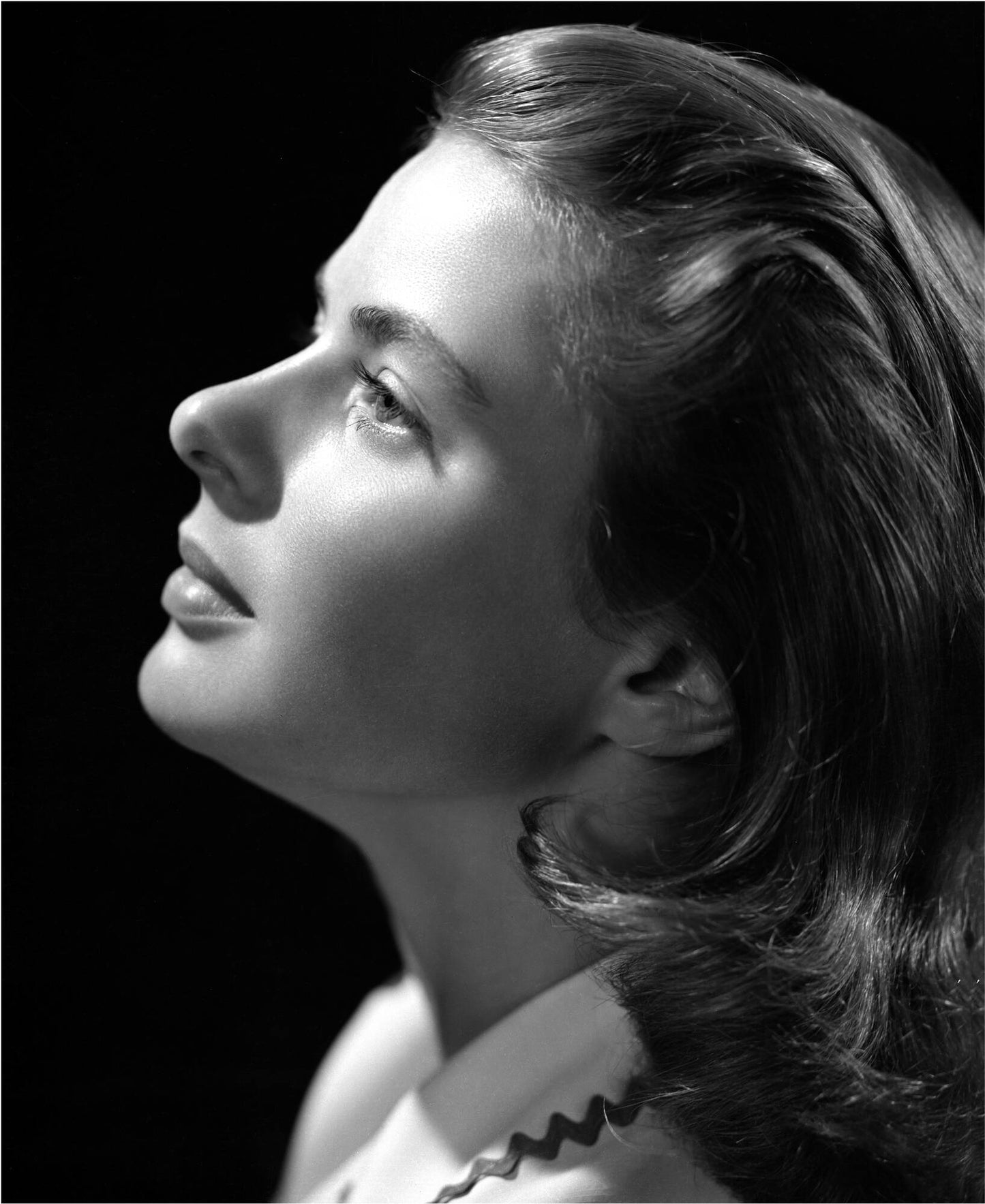 Ingrid Bergman: Blick nach oben