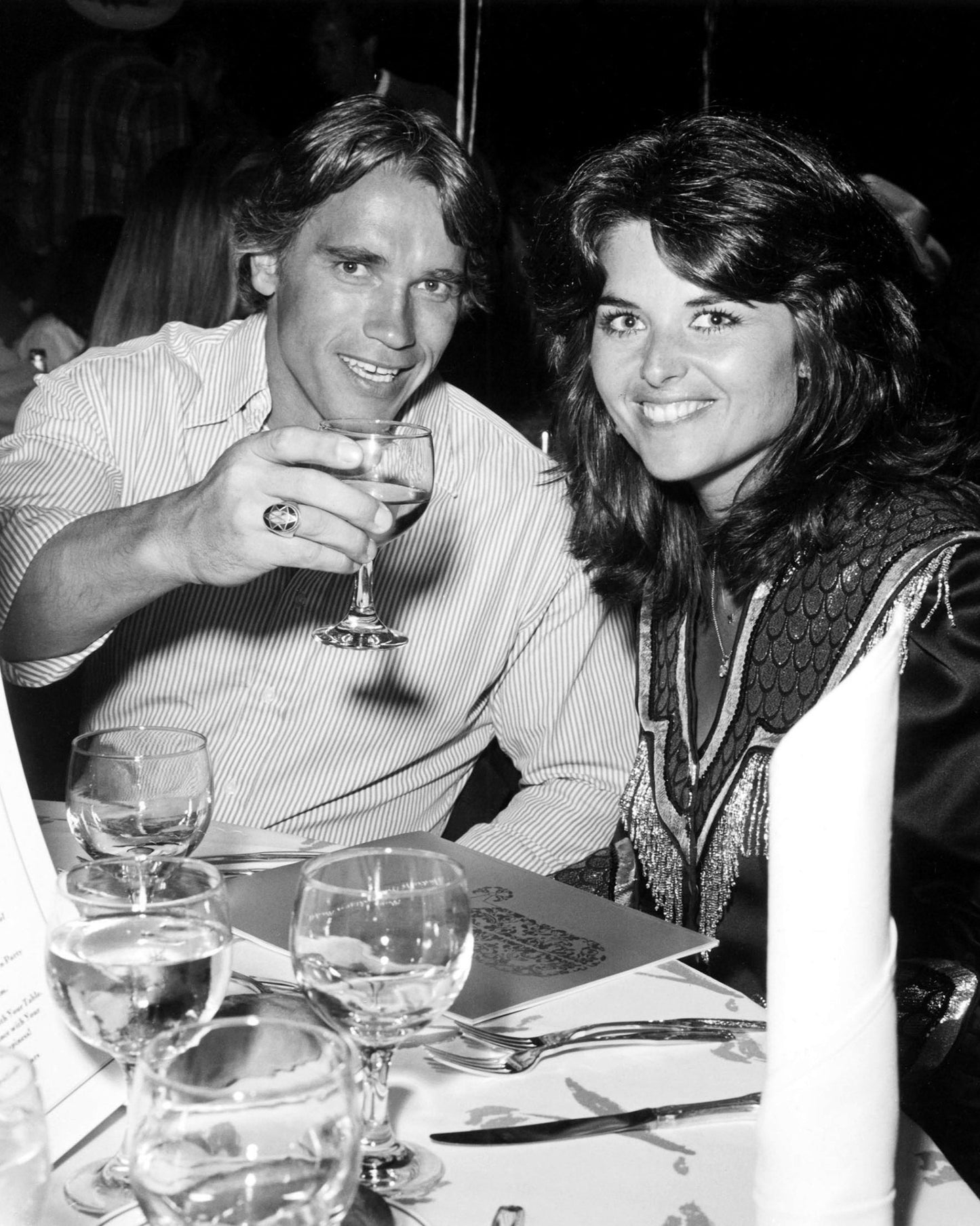 Arnold Schwarzenegger et Maria Shriver à la 30e édition de la Boomtown Party