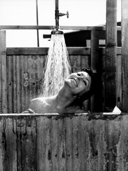 Sophia Loren Showering in "Judith"