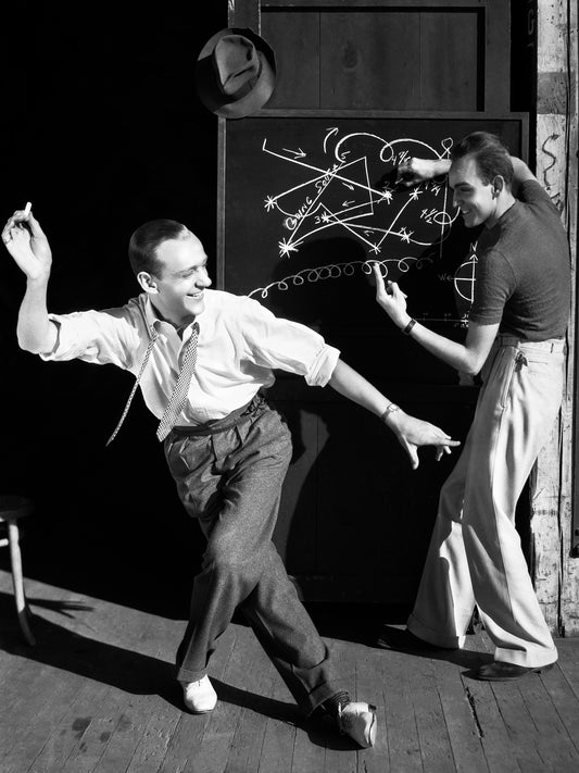 Fred Astaire Planning Dance Moves