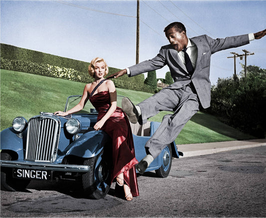 Marilyn Monroe und Sammy Davis Jr. in „Wie angelt man sich einen Millionär?“