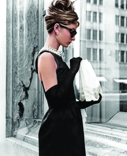 Audrey Hepburn "Breakfast at Tiffany's" Iconic Shot