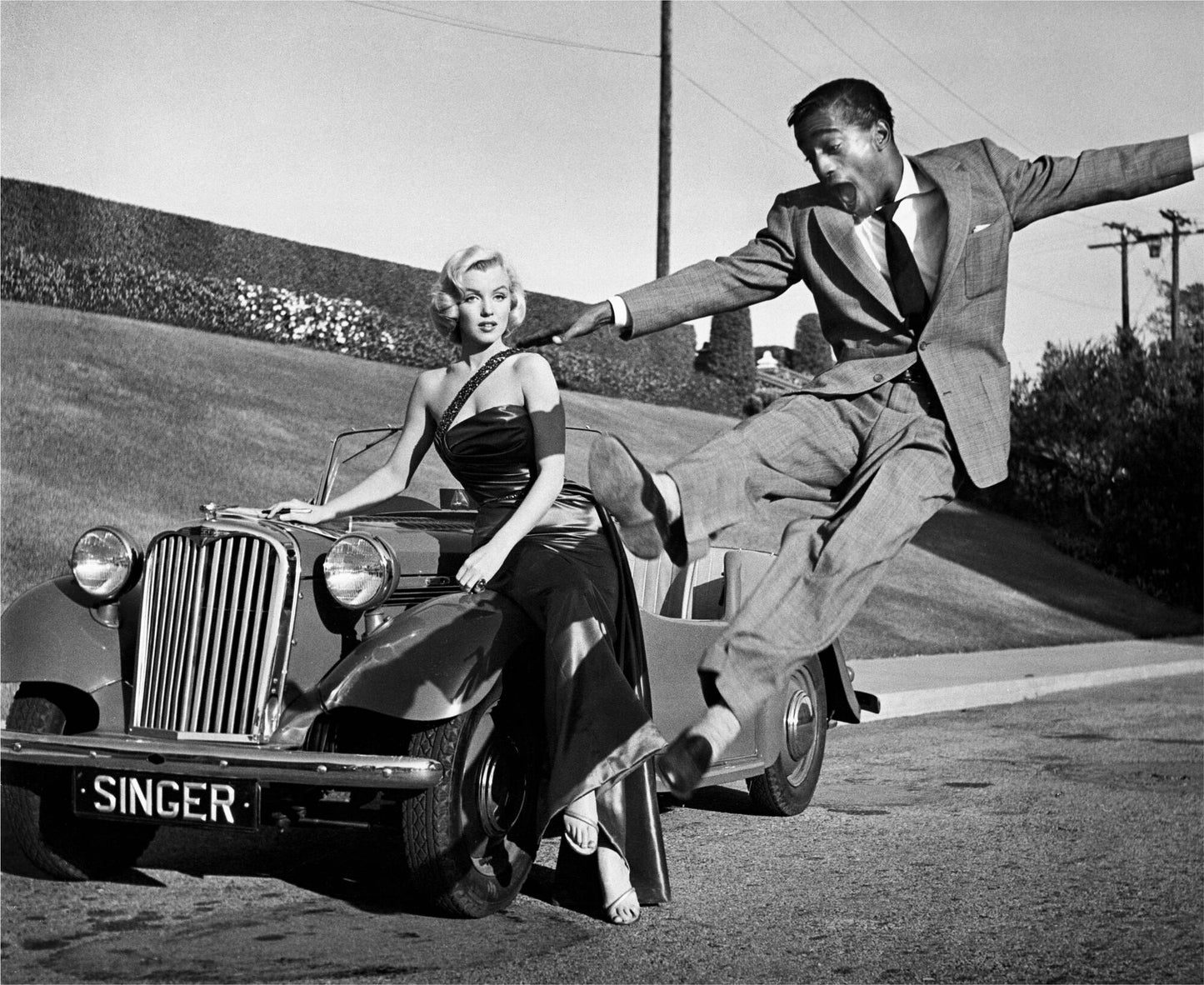 Marilyn Monroe und Sammy Davis Jr. in „Wie angelt man sich einen Millionär?“