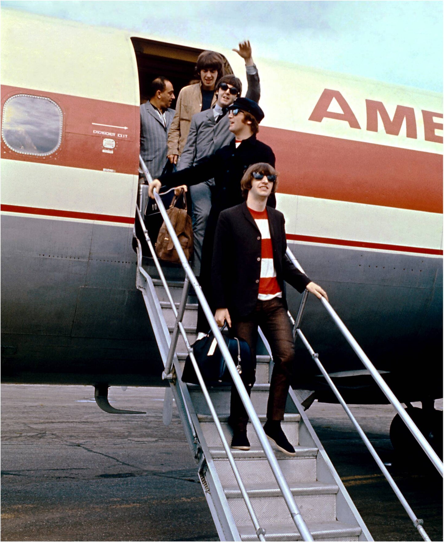 The Beatles Arriving