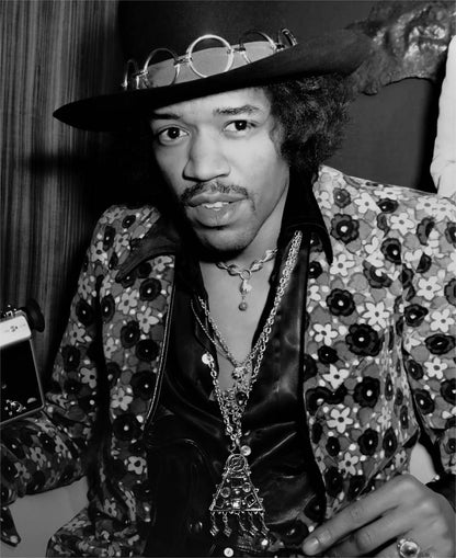 Jimi Hendrix Backstage