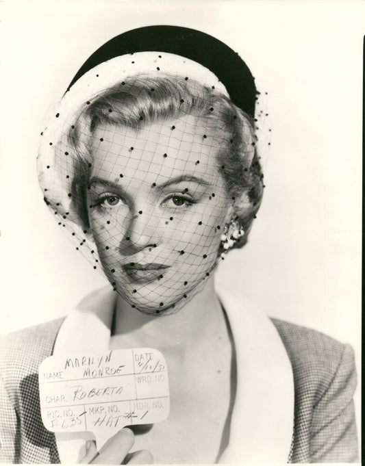 Marilyn Monroe as Roberta in Love Nest Vintage Press Print