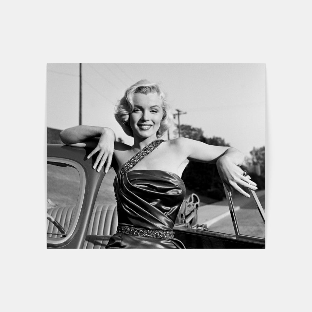 Marilyn Monroe Smiling by Frank Worth