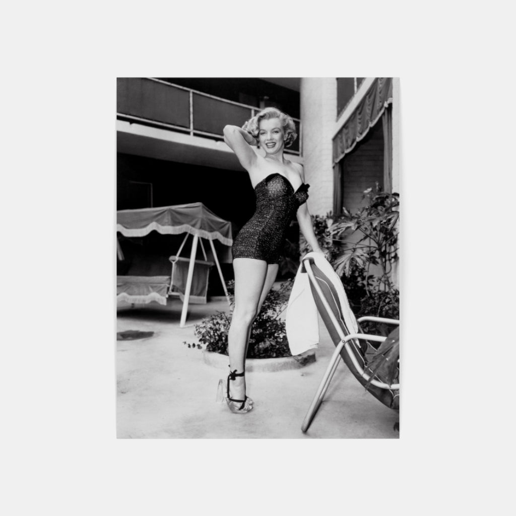 Marilyn Monroe Poolside Glamour