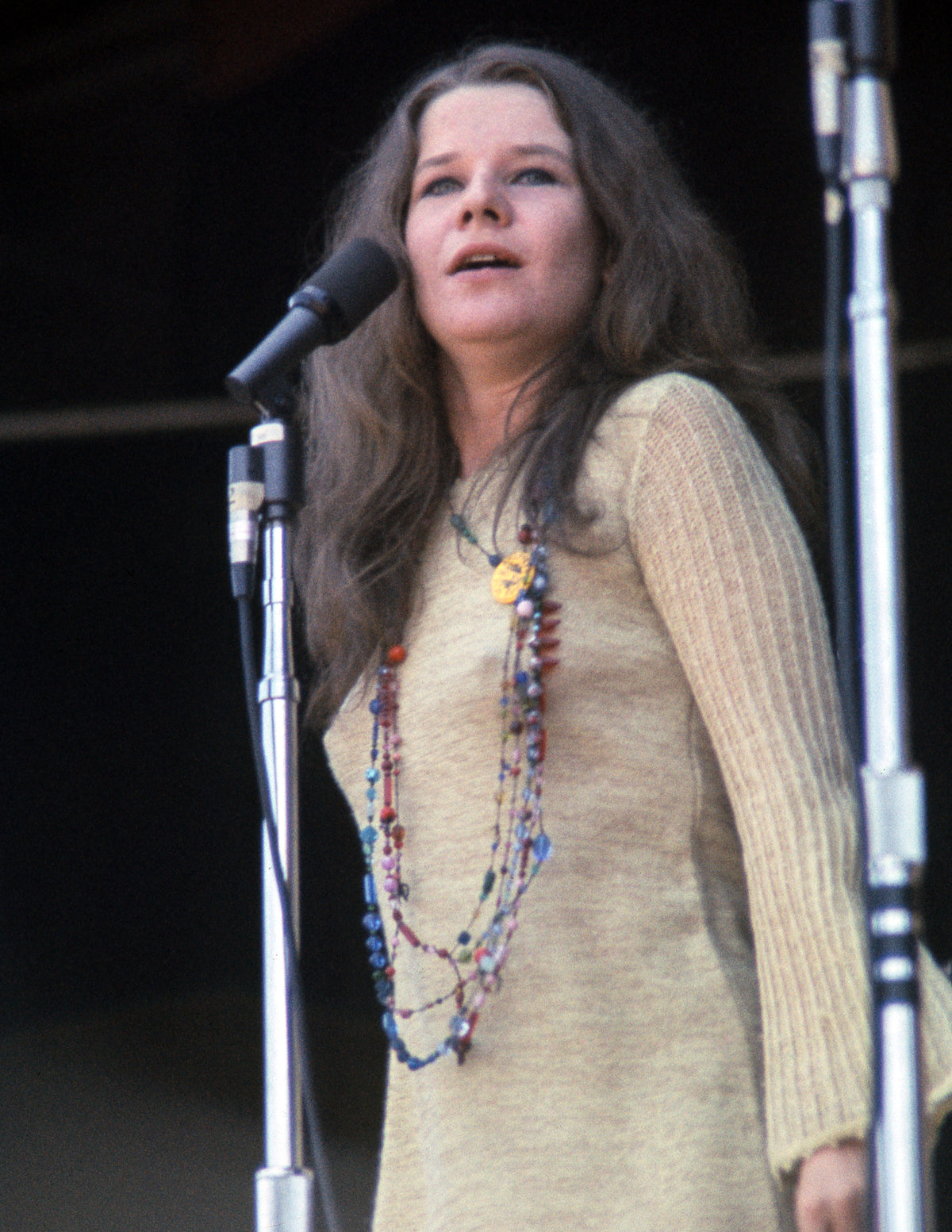Janis Joplin Performing at Monterey Pop