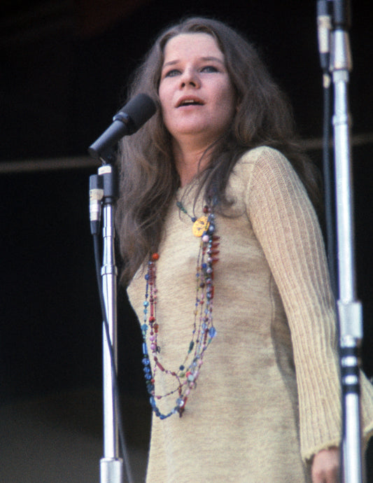 Janis Joplin Performing at Monterey Pop