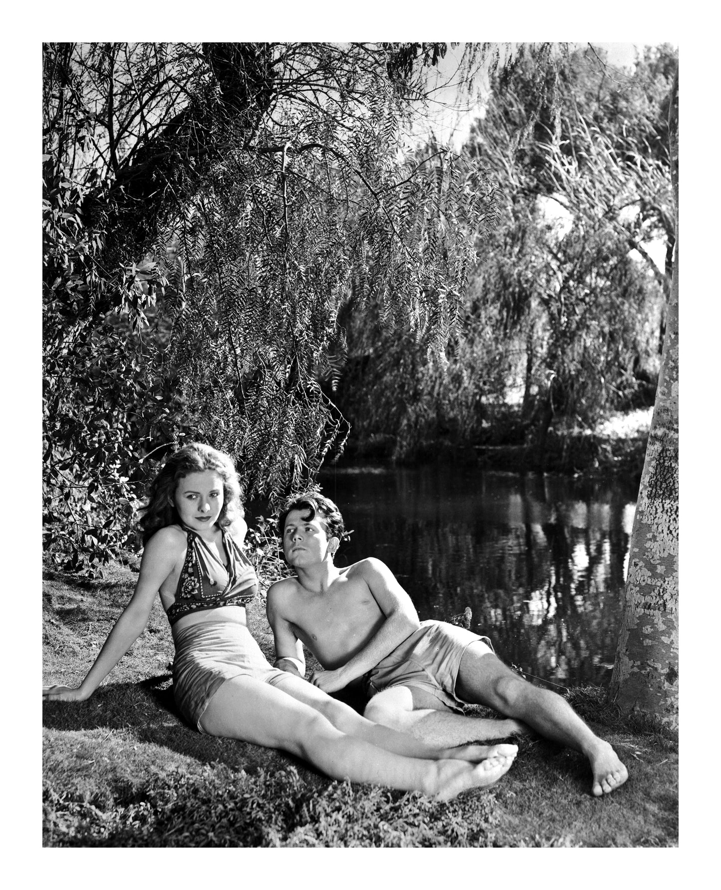 Home in Indiana Lake Scene