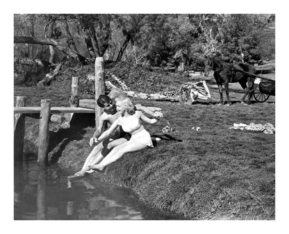 Home in Indiana Water Scene