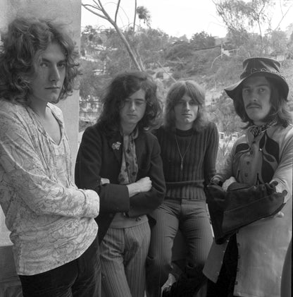 Led Zeppelin Outside the Chateau Marmont