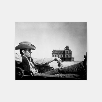 James Dean Reclining in "Giant"