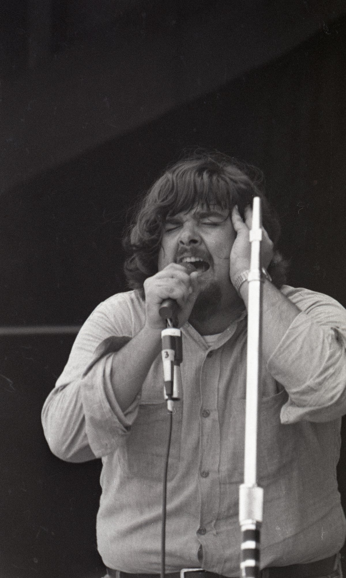 Bob Hite of Canned Heat Performing at Monterey Pop