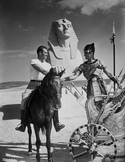 Scène du Sphinx des Dix Commandements