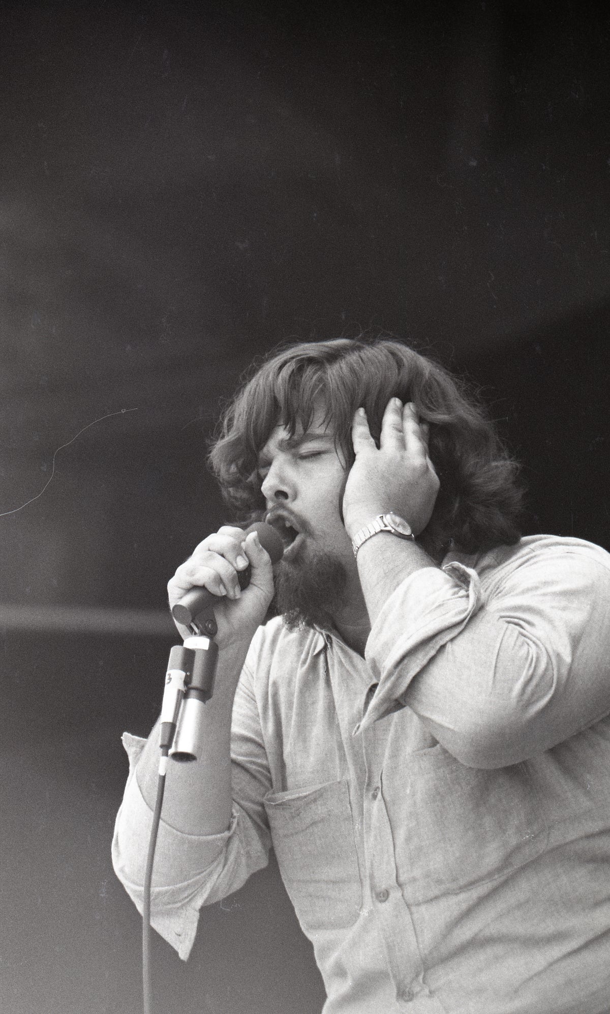 Bob Hite of Canned Heat Singing at Monterey Pop