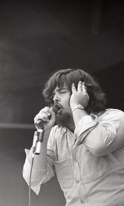 Bob Hite of Canned Heat Singing at Monterey Pop