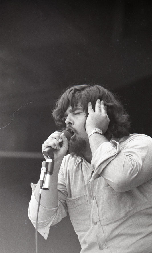 Bob Hite of Canned Heat Singing at Monterey Pop