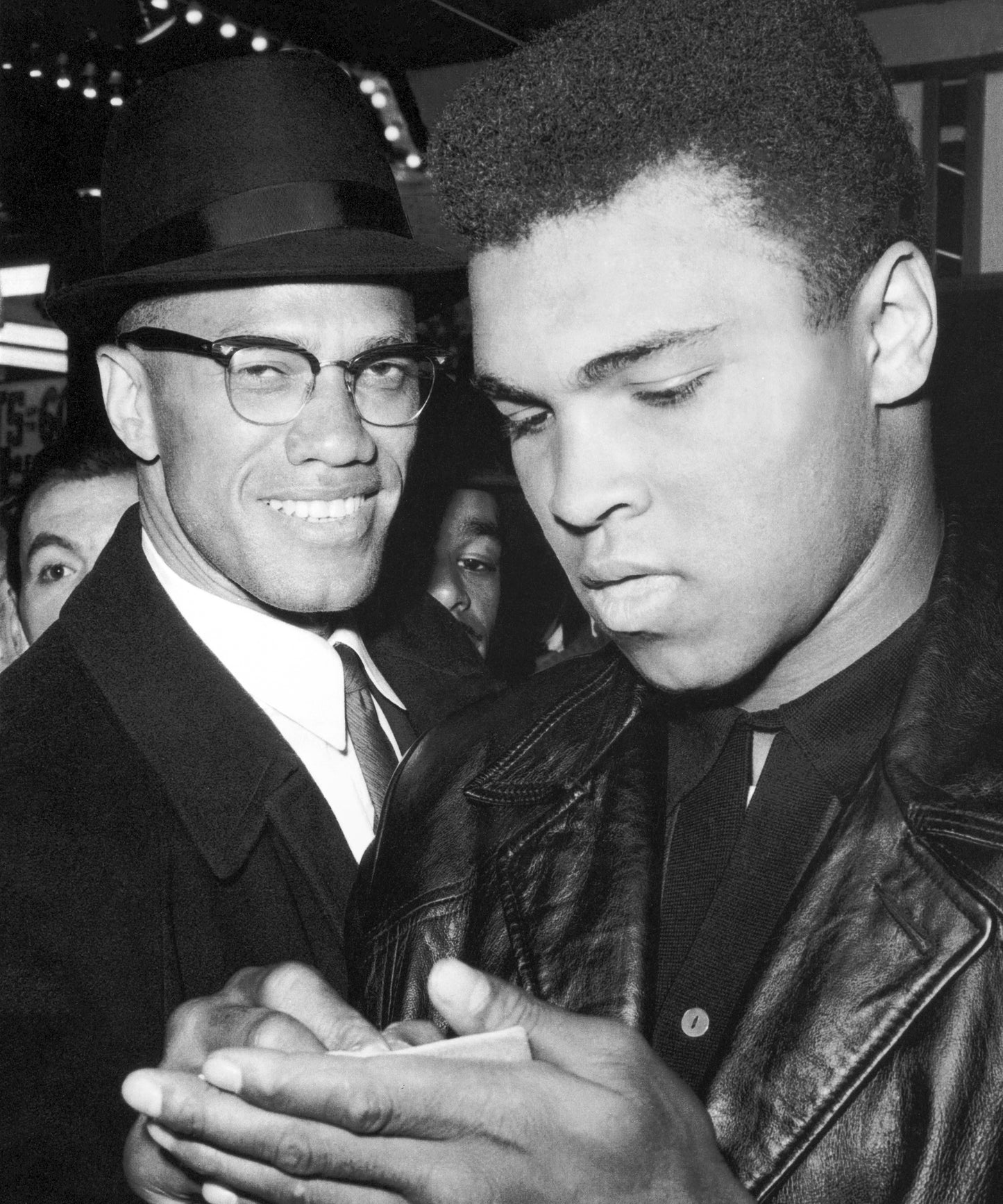 Mohamed Ali et Malcolm X