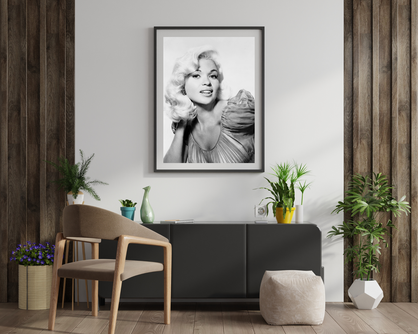 Johnny Cash joue de l'harmonica