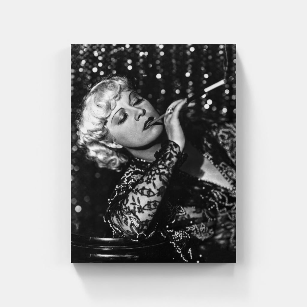 Mae West Smoking