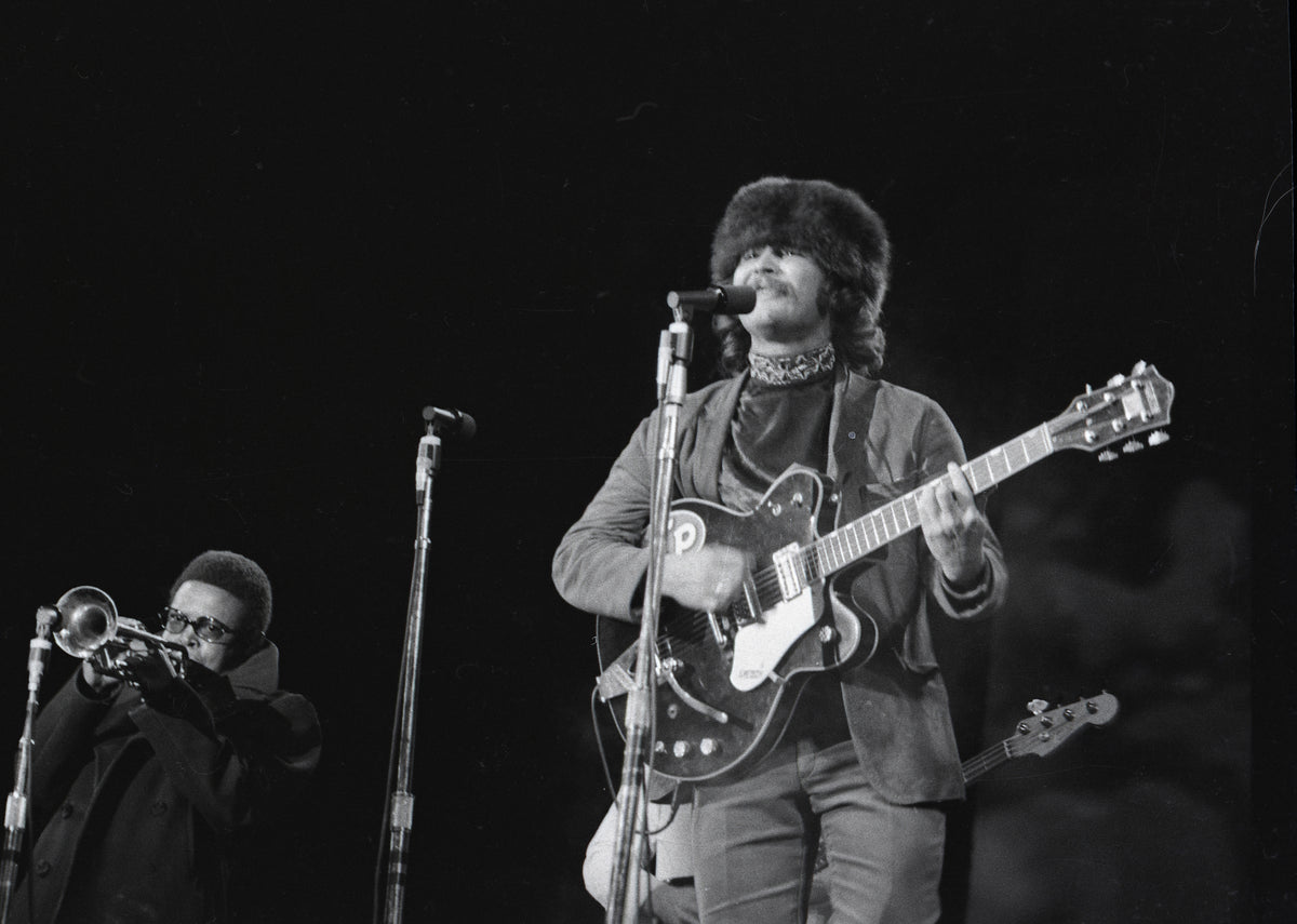 David Crosby of The Byrds Performing at Monterey Pop