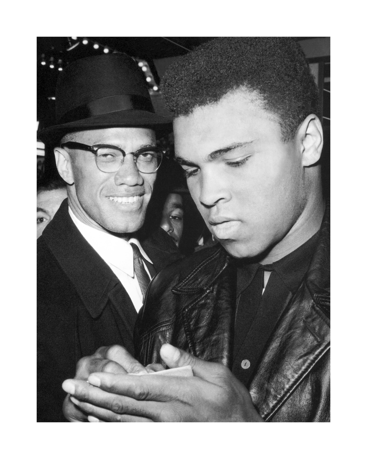 Mohamed Ali et Malcolm X