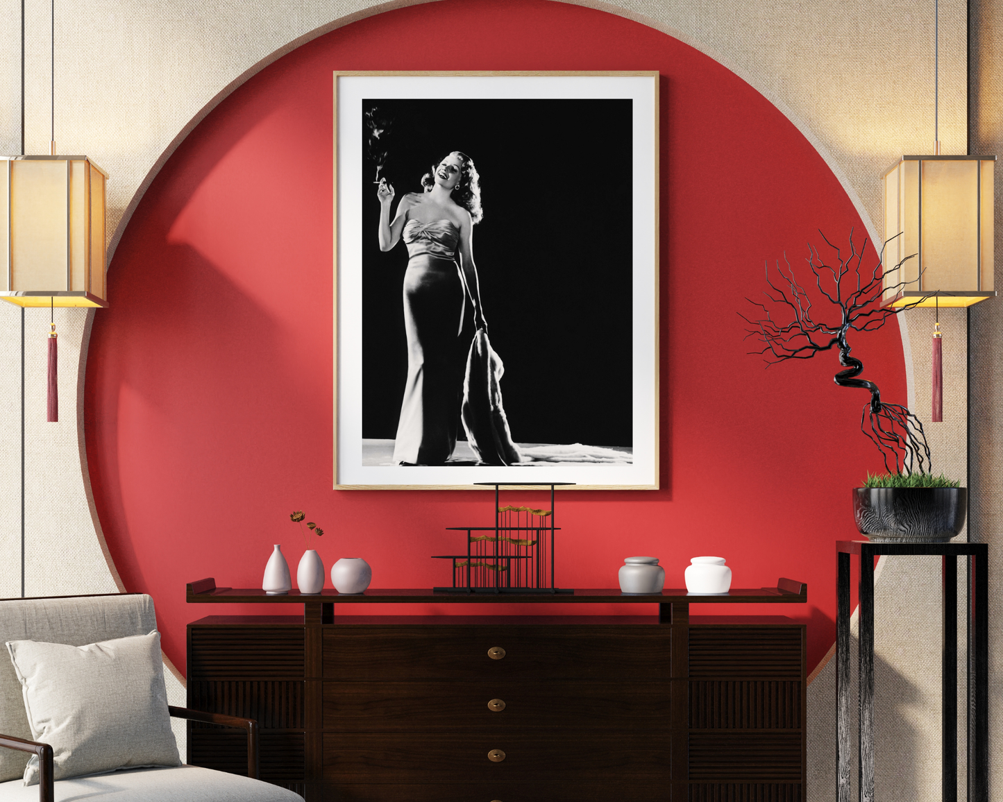 Johnny Cash joue de l'harmonica