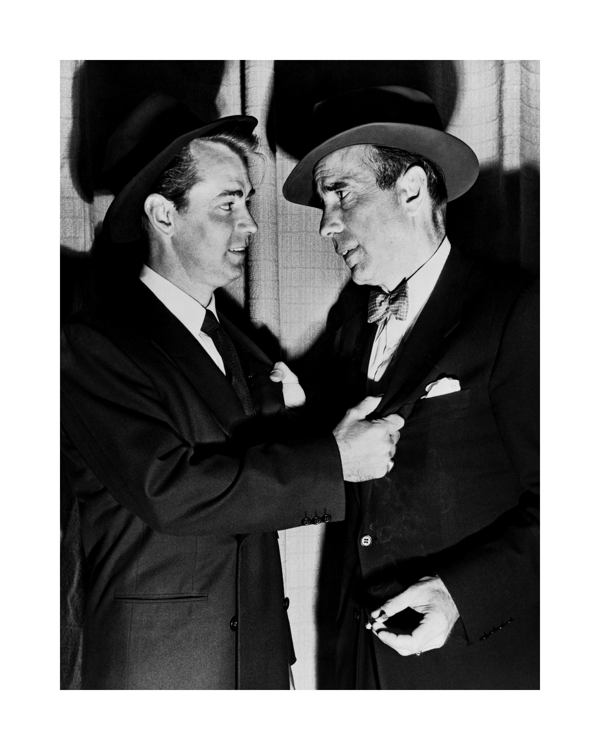 Alan Ladd and Humphrey Bogart